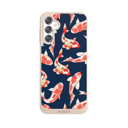 Samsung Galaxy A14 5G NIVOpure Coral Fish on Blue Background