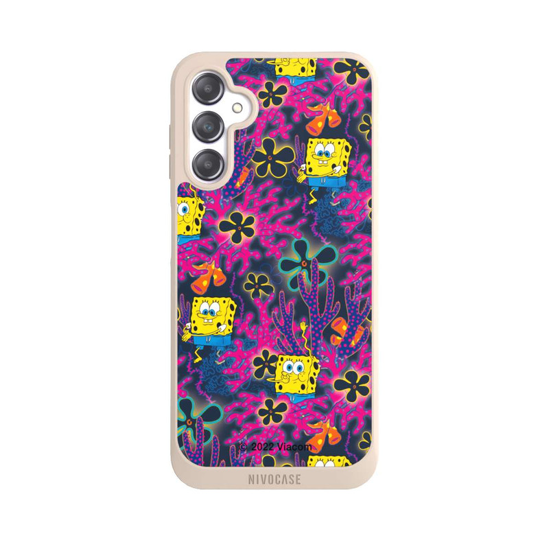 Galaxy A14 5G NIVOpure Spongebob - Coral Pattern