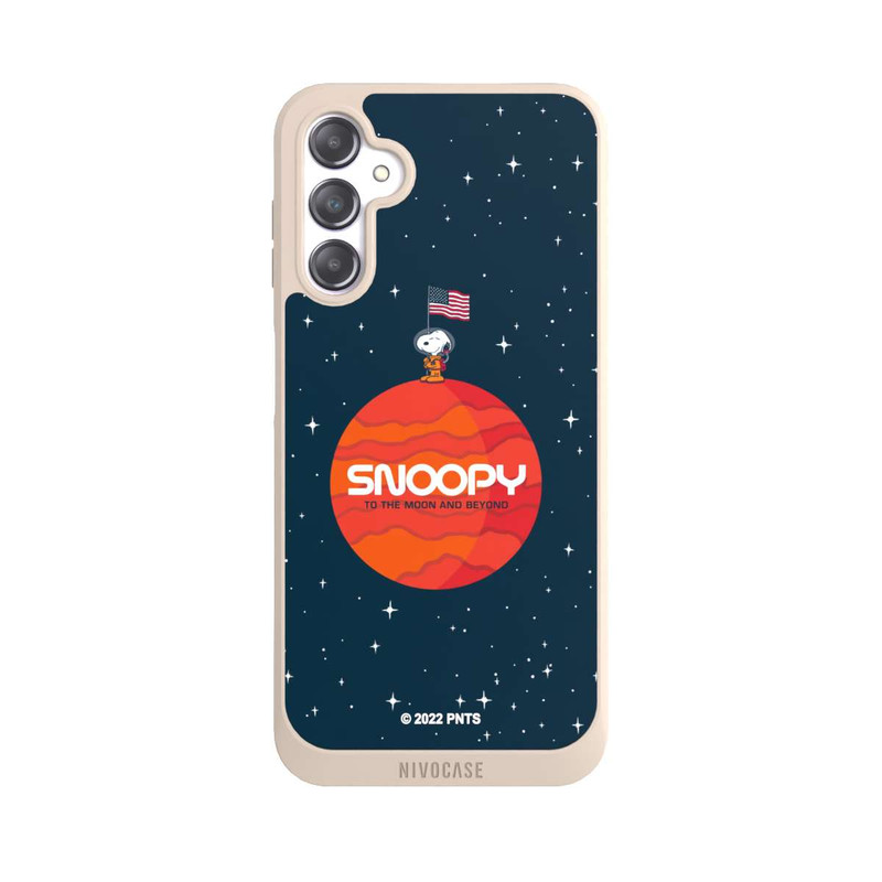 Galaxy A14 5G NIVOpure Snoopy Space Traveller Orange