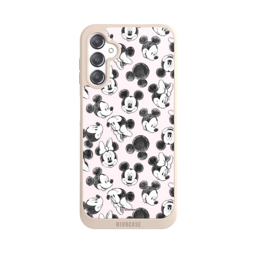 Samsung Galaxy A14 5G NIVOpure Minnie &amp; Mickey Many Faces Pink