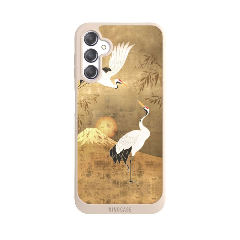 Galaxy A14 5G NIVOpure Cranes Gold Japan 1