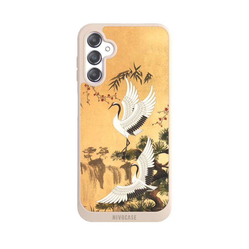 Galaxy A14 5G NIVOpure Cranes Gold Japan 2