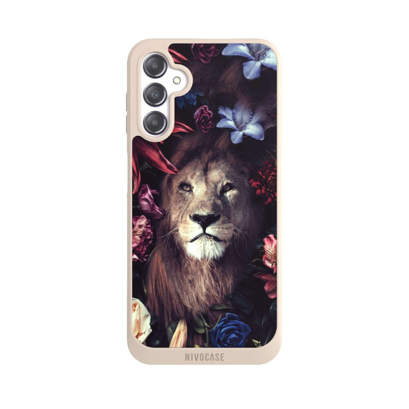 Galaxy A14 5G NIVOpure Lion Flower Frame