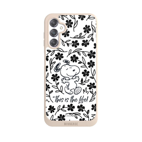 Samsung Galaxy A14 5G NIVOpure Snoopy Black and White This Is The Life