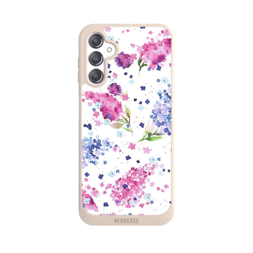 Samsung Galaxy A14 5G NIVOpure Floral Hydrangeas Lilac Pink