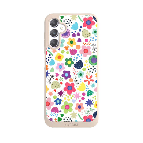 Samsung Galaxy A14 5G NIVOpure Psychedelic Flowers Colorful