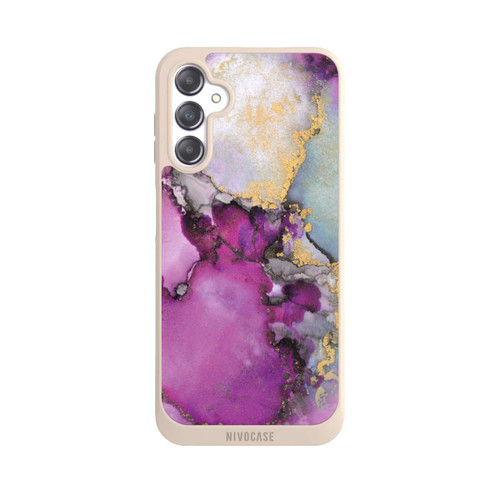 Samsung Galaxy A14 5G NIVOpure Alcohol Ink Art Pink