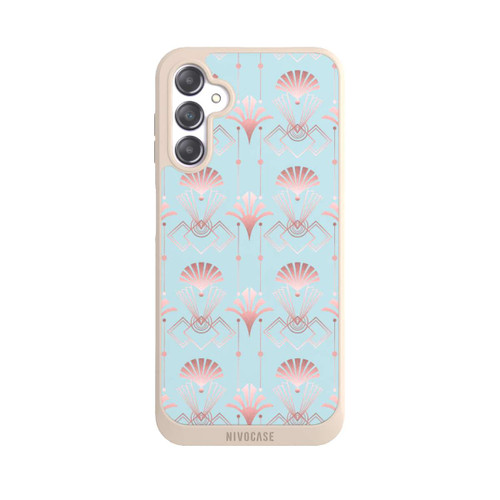 Samsung Galaxy A14 5G NIVOpure Art Deco Rose Gold Elegance Blue