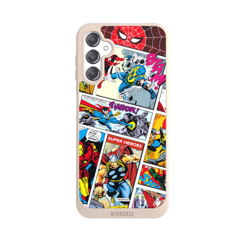 Samsung Galaxy A14 5G NIVOpure Marvel Retro Comic Blue