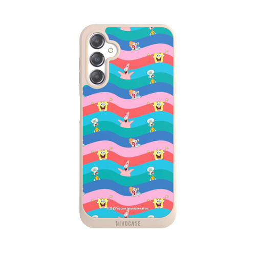 Samsung Galaxy A14 5G NIVOpure Spongebob Friends Colorful Waves