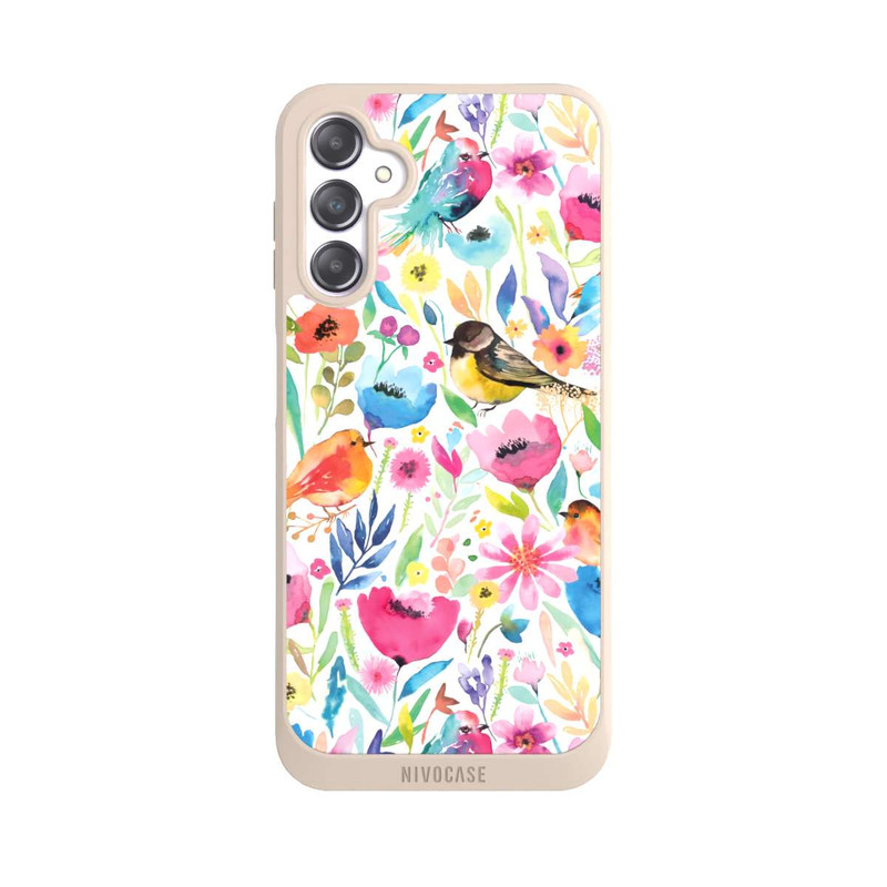 Galaxy A14 5G NIVOpure Whimsical Birds and Flowers