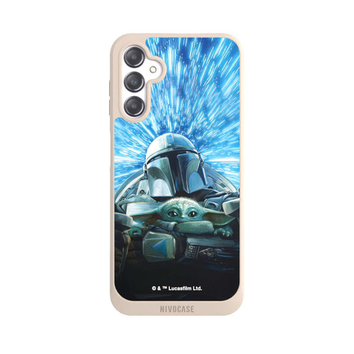 Samsung Galaxy A14 5G NIVOpure Grogu and Mando Flying Blue