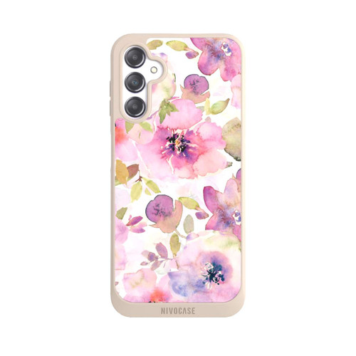 Samsung Galaxy A14 5G NIVOpure Pink Flowers Wallpaper