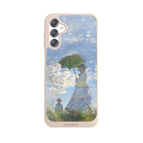 Samsung Galaxy A14 5G NIVOpure Woman With A Parasol Madame Monet And Her Son by Monet