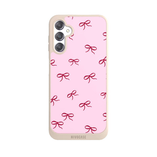Samsung Galaxy A14 5G NIVOpure Bows Red Pink Pattern