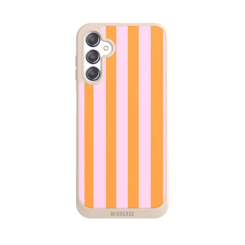 Samsung Galaxy A14 5G NIVOpure Orange And Pink Stripes
