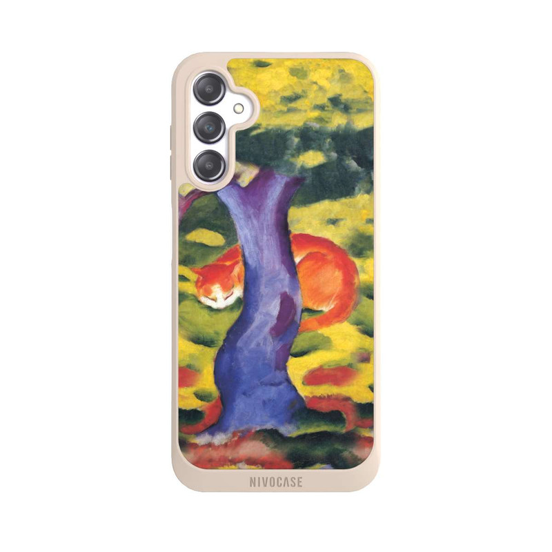 Galaxy A14 5G NIVOpure Cat Behind Tree by Franz Marc