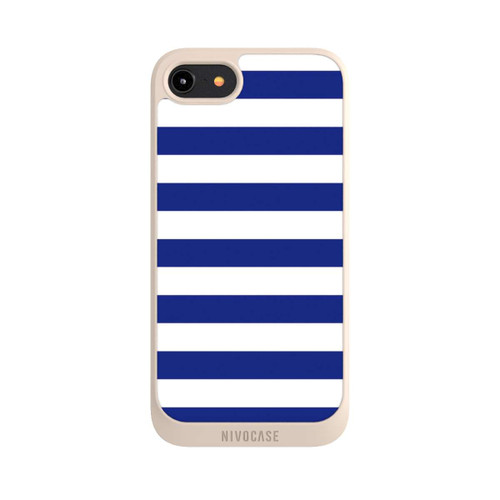 Apple iPhone 8 NIVOpure Sailorstripes Blue