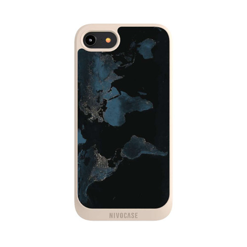Apple iPhone 8 NIVOpure Nightlight Worldmap