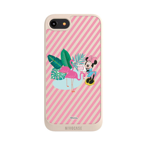Apple iPhone 8 NIVOpure Minnie Flamingo Transparent