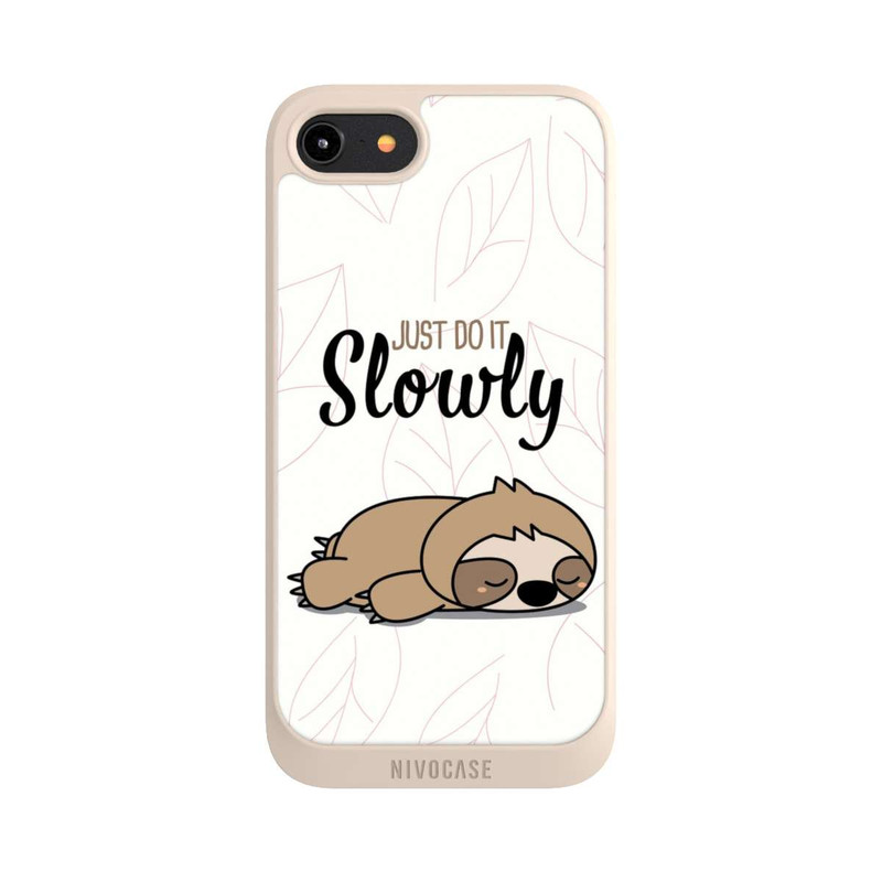 iPhone 8 NIVOpure Just Do It Slowly Sloth
