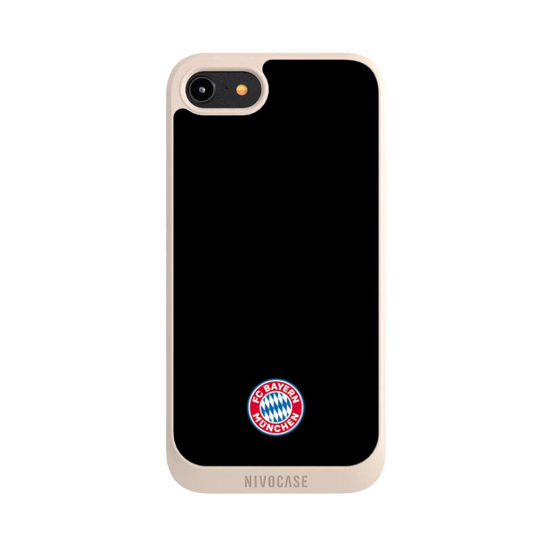 iPhone 8 NIVOpure Classic FCB Logo - colorful on black
