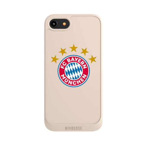 Apple iPhone 8 NIVOpure FCB Logo with stars - transparent