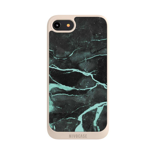 Apple iPhone 8 NIVOpure Gray and Blue Marble