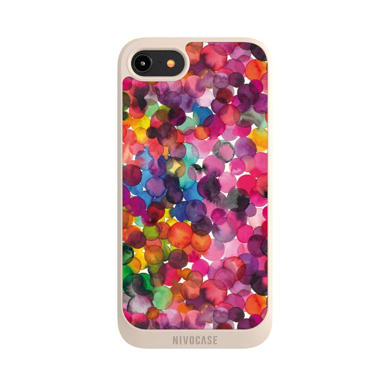 iPhone 8 NIVOpure Overlapped Watercolor Dots