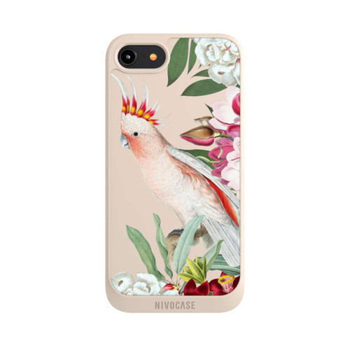 Apple iPhone 8 NIVOpure Parrot Flowers
