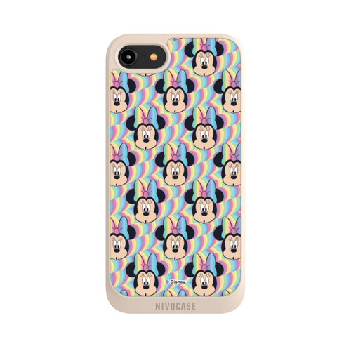 Apple iPhone 8 NIVOpure Minnie Rainbow Faces