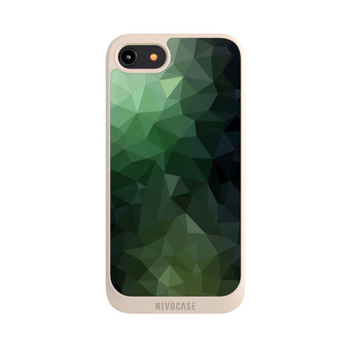 Apple iPhone 8 NIVOpure Polygonal Mosaic Green