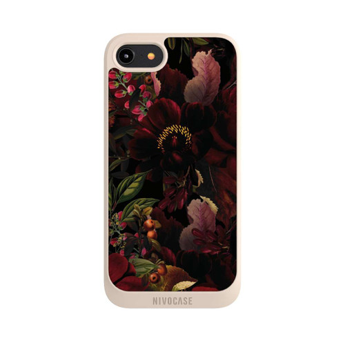Apple iPhone 8 NIVOpure Dark Flower Meadow