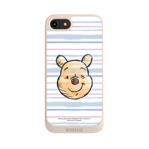 Apple iPhone 8 NIVOpure Winnie the Pooh on Stripes 