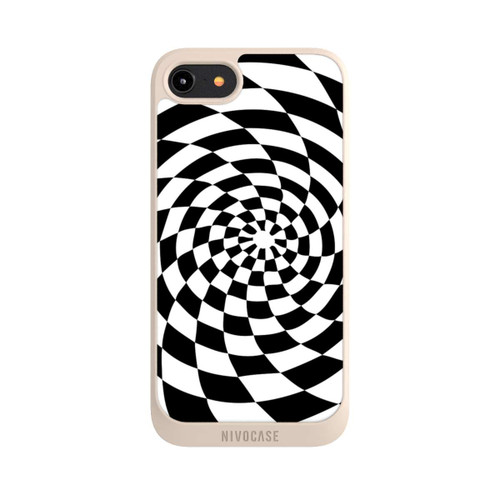 Apple iPhone 8 NIVOpure Black and White Illusion