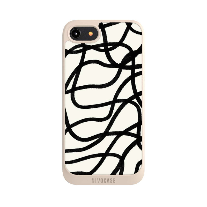 iPhone 8 NIVOpure Black Lines