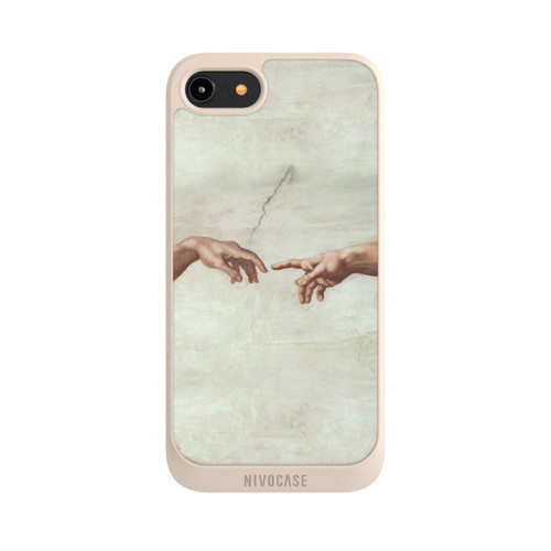 Apple iPhone 8 NIVOpure Hands of God and Adam by Michelangelo Buonarroti