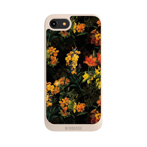 Apple iPhone 8 NIVOpure Colorful Flowers Yellow