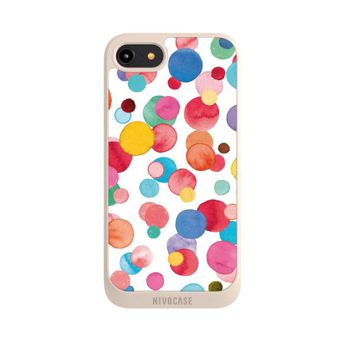 Apple iPhone 8 NIVOpure Summer Polka Dots Watercolor