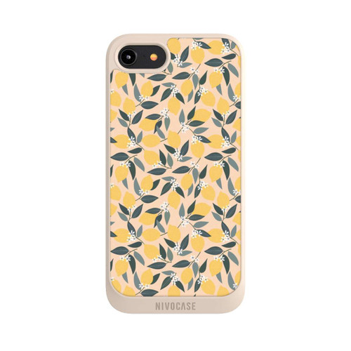 Apple iPhone 8 NIVOpure Pink Lemon Pattern