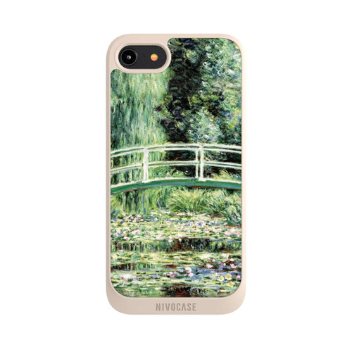 Apple iPhone 8 NIVOpure White Waterlilies by Claude Monet