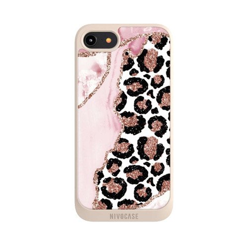 Apple iPhone 8 NIVOpure Patterns and Textures Smooth Pink