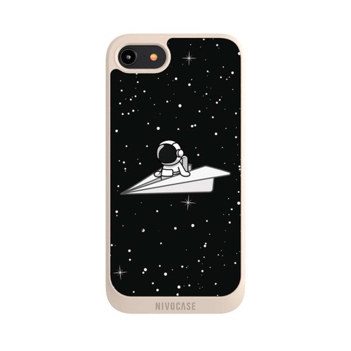 Apple iPhone 8 NIVOpure Astronaut Paper Plane Comic
