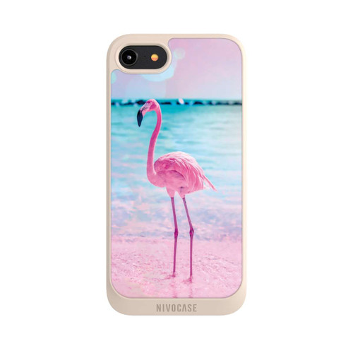 Apple iPhone 8 NIVOpure Fancy Flamingo Pink