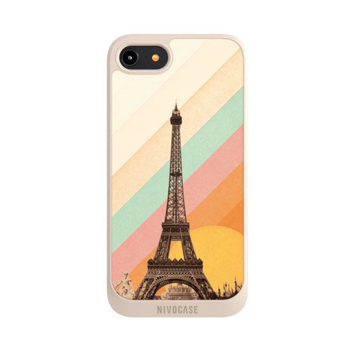Apple iPhone 8 NIVOpure Eiffel Tower Rainbow
