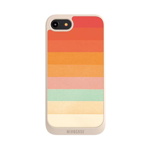Apple iPhone 8 NIVOpure Rainbow Chevrons II