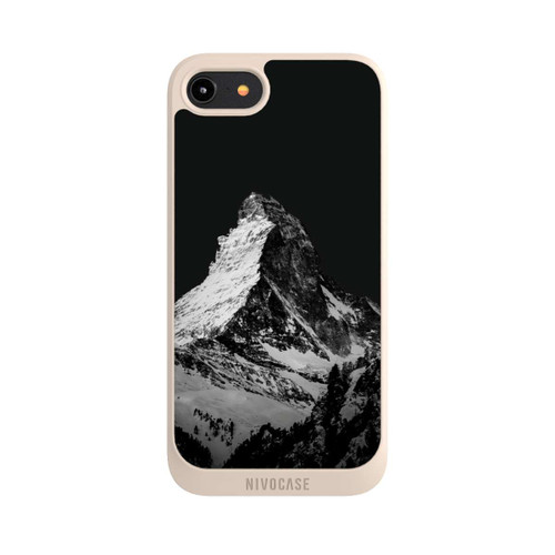 Apple iPhone 8 NIVOpure Snow Capped Mountains grey