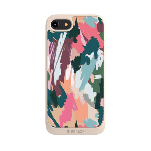 Apple iPhone 8 NIVOpure Abstract Artistic Texture Pink