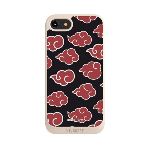 Apple iPhone 8 NIVOpure Akatsuki Pattern Black Big