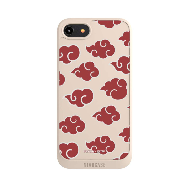 iPhone 8 NIVOpure Akatsuki Pattern Transparent